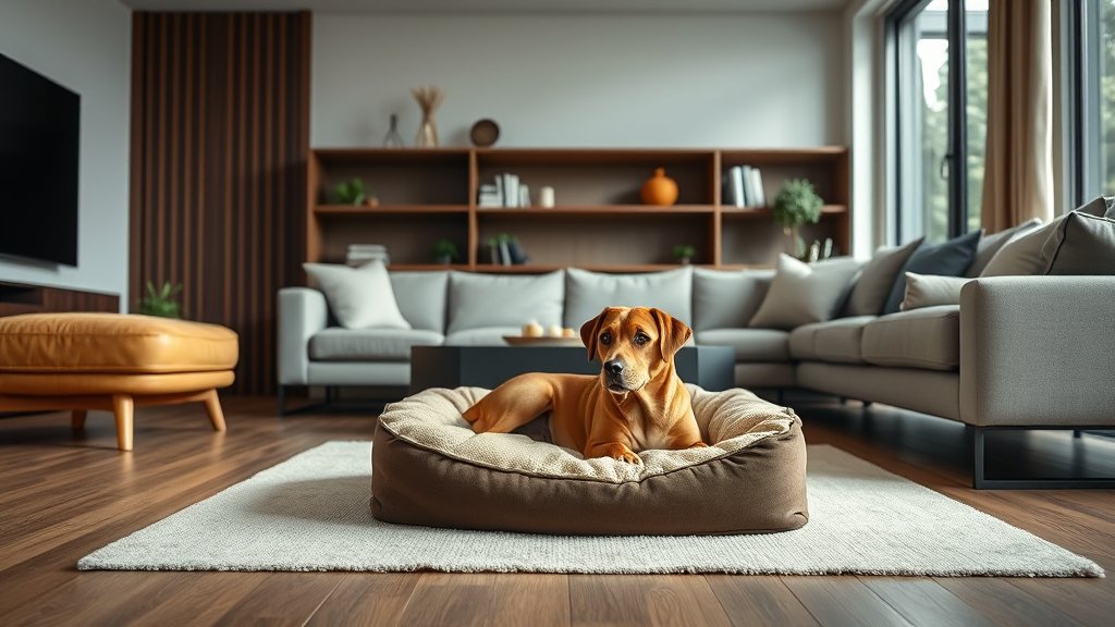 Creëer een stijlvolle en gezellige hoek voor je hond thuis